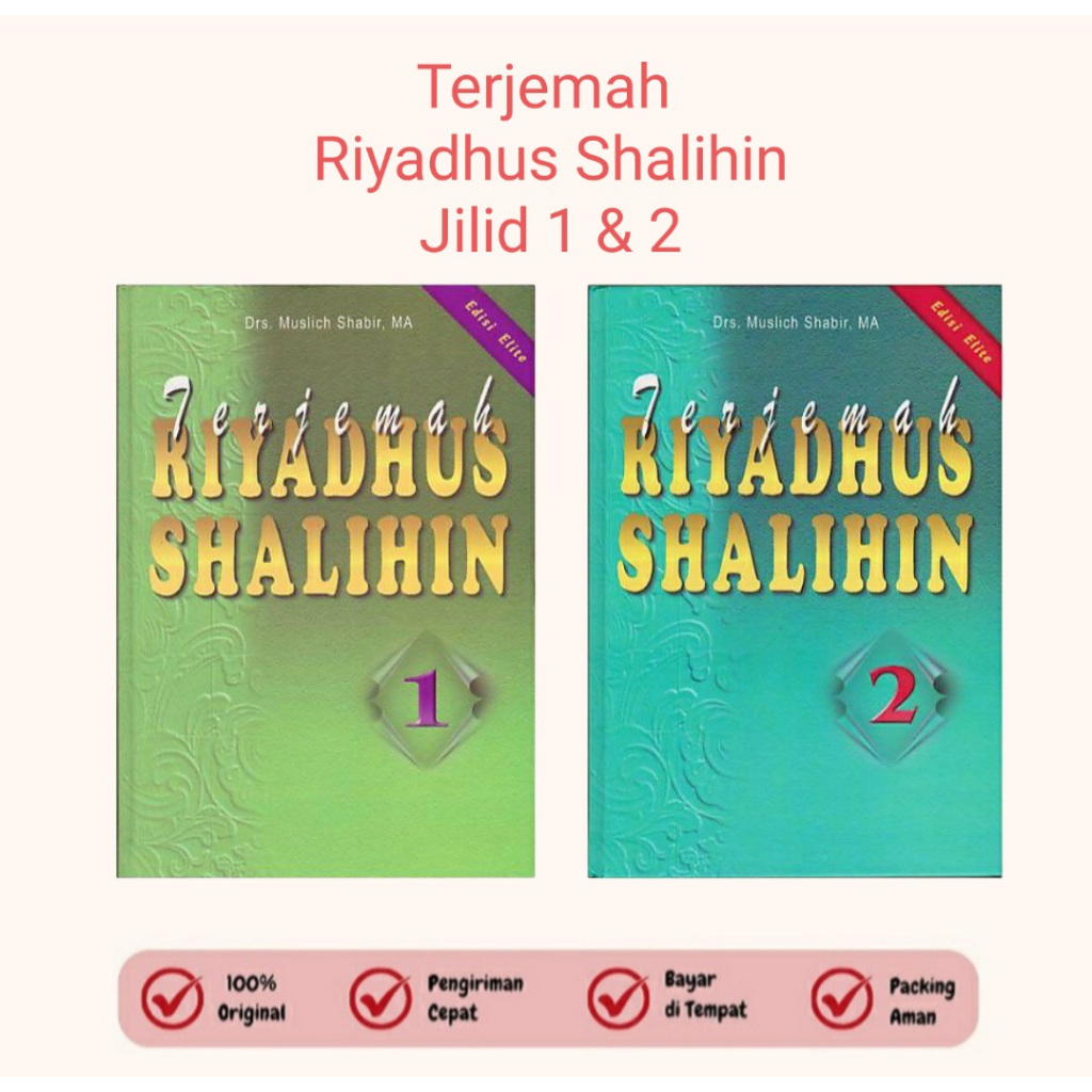 Terjemah Riyadhus Shalihin Jilid 1 dan 2 - Muslich Shabir - Toha Putra -kz