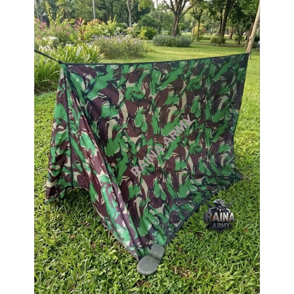 tenda tni tenda army tenda siswa tenda perorangan tenda outdoor loreng malvinas
