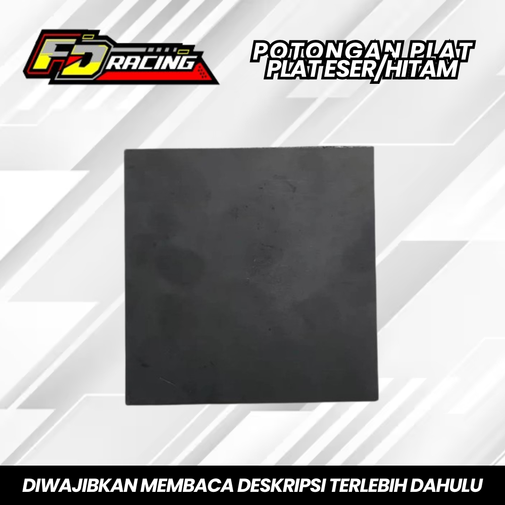 POTONGAN PLAT BESI HITAM TEBAL 2MM UKURAN 10X15CM 15X15CM 15X20CM