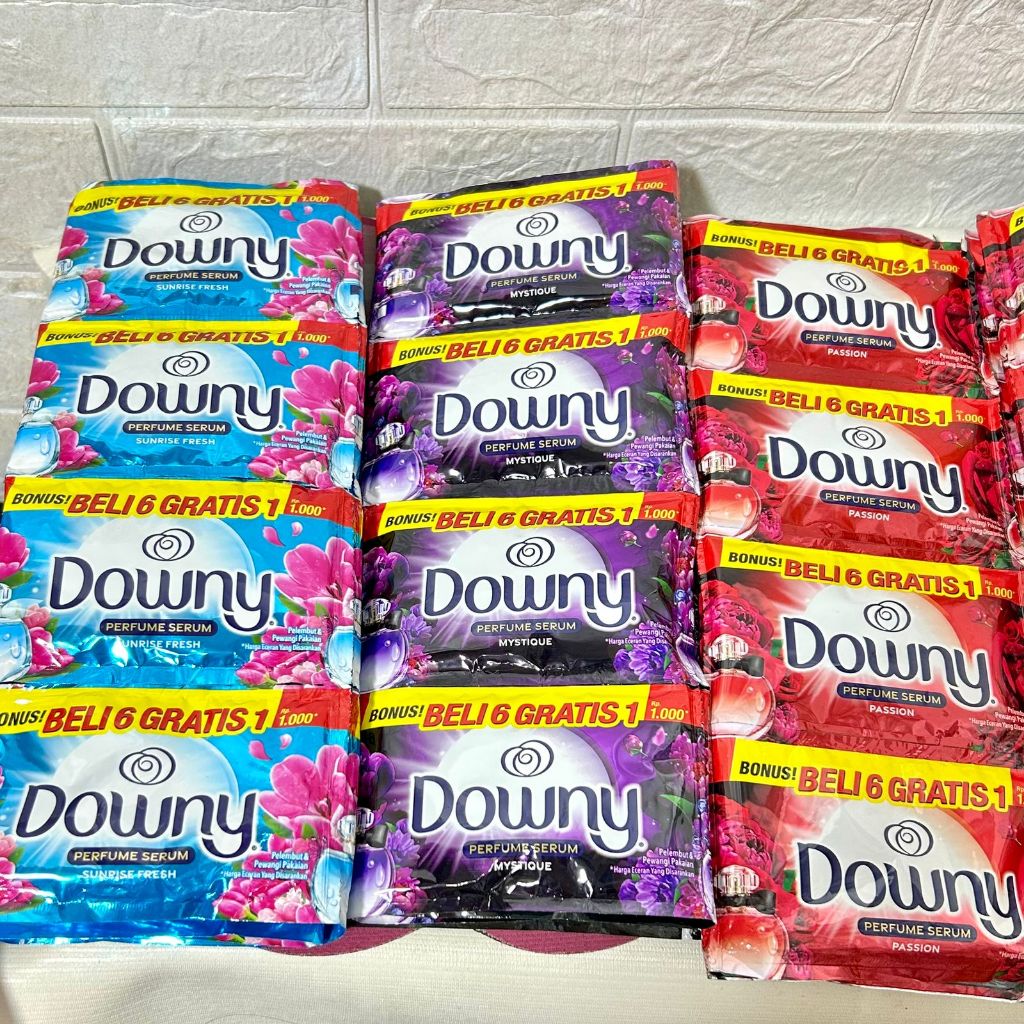 [3 PCS] Pewangi Downy Renceng Kemasan 1000 Varian Random / 3 Sachet Downy 1000