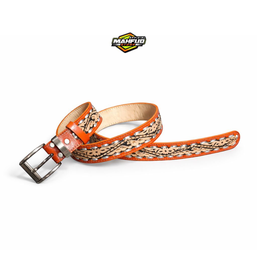 Sabuk kulit ukir nama / ikat pinggang kulit ukir  / gesper kulit ukir nama / pendeng kulit ukir / sa