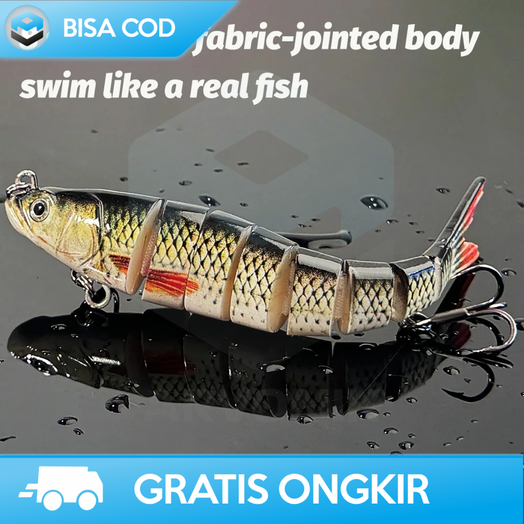 UMPAN PANCING IKAN FISH BAIT LURE MODEL KATAK KECIL FROG SOFT DESAIN SILIKON BESIN DOUBLE HIDE SET M