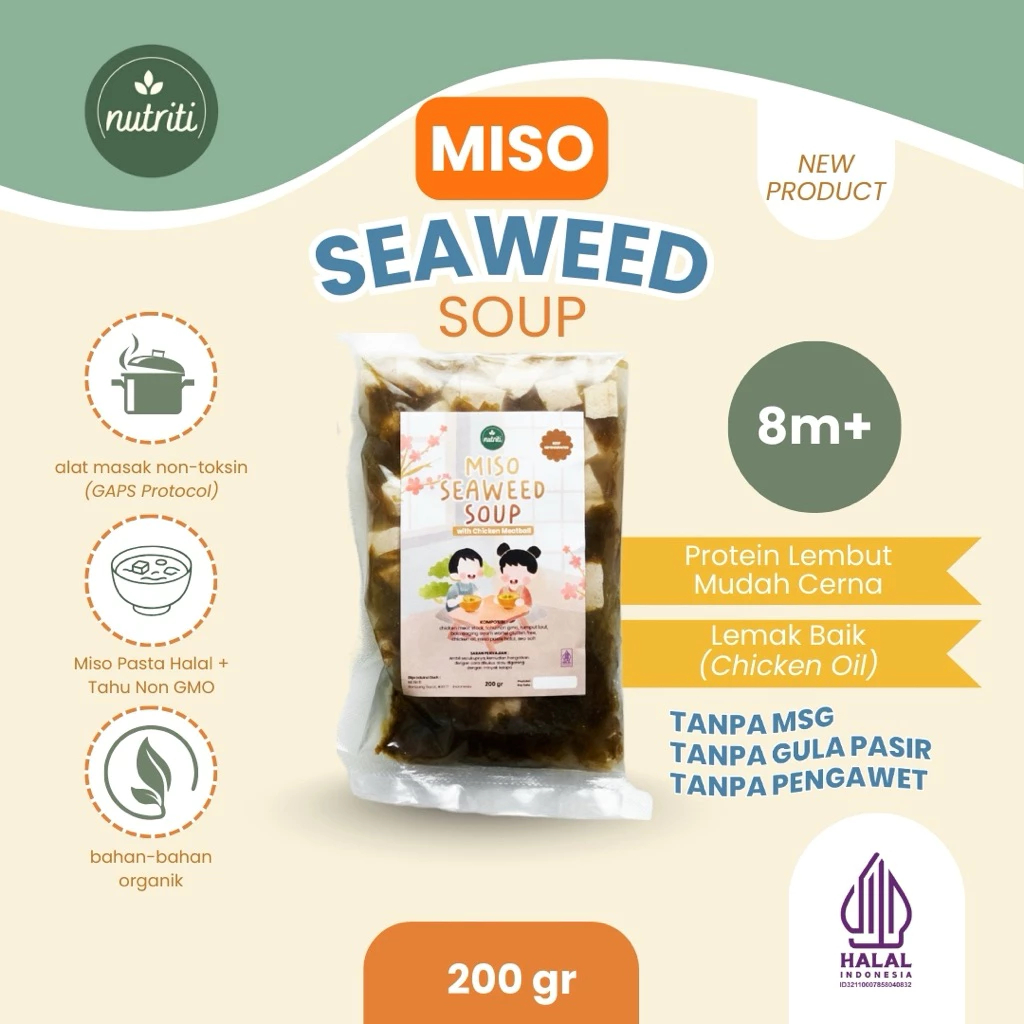 MENU SEHAT MPASI | SOTO BANDUNG | MISO SEAWEED | CRISPY CHICKEN KATSU | CHICKEN NUGGET GF | KAKI NAG