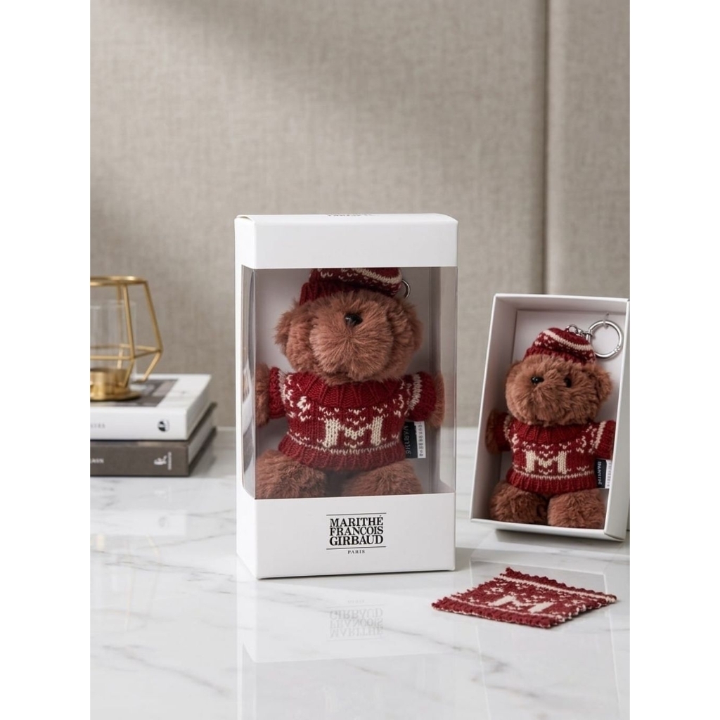 ​[ORIGINAL KOREA] Marithe Francois Girbaud MARI KEYRING - Boneka Beruang Gantungan Kunci Sweater Mer