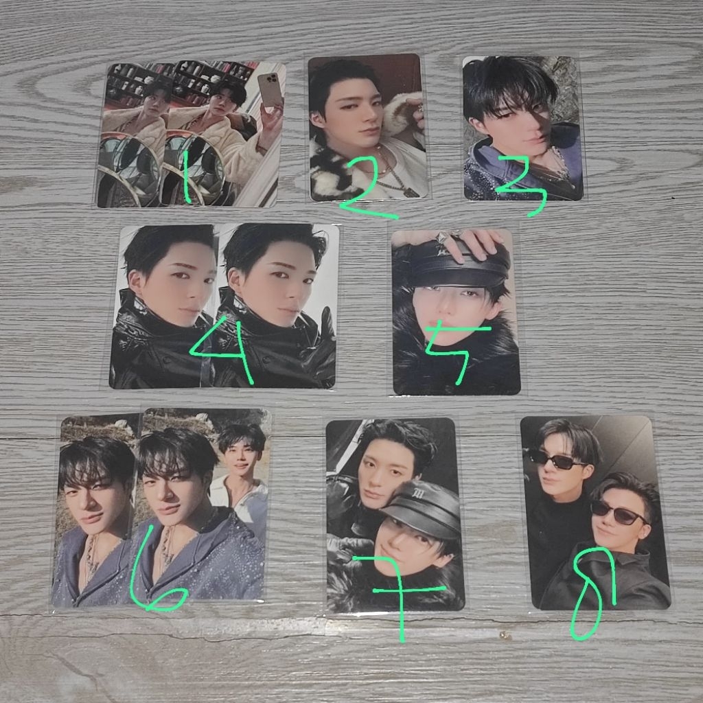 PC Photocard Album BOTHSIDES NCT JNJM Poster Photobook unit JENO JAEMIN
