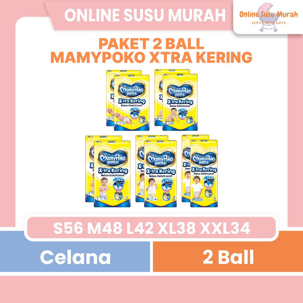 MAMYPOKO XTRA KERING PAKET 2 BALL S 56 M 48 L 42 XL 38 XXL34 MAMY POKO STANDARD POPOK EXTRA PPKS