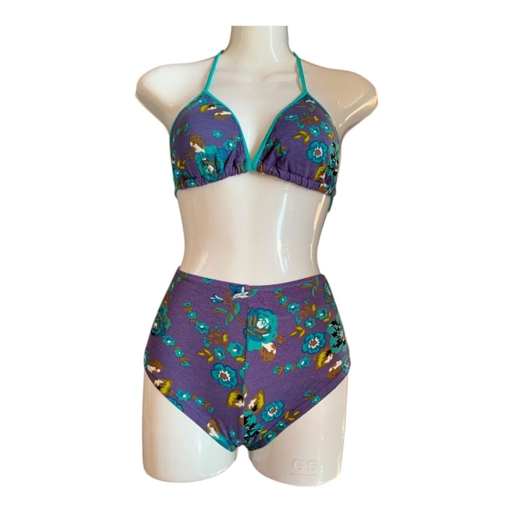 Bikini Renang Bikini Wanita Pakaian Renang Wanita Bikini Pantai Bikini Motif TA061GN