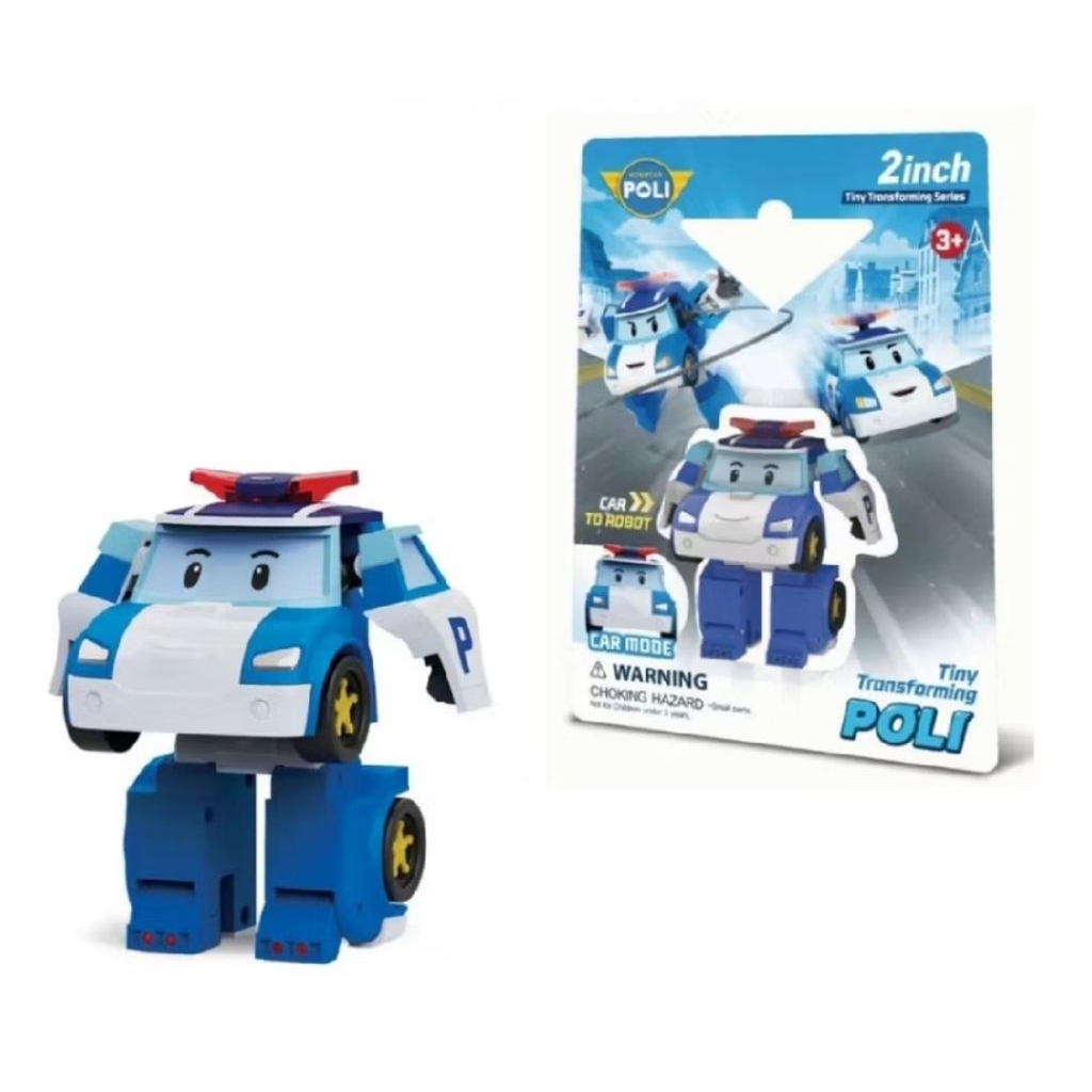 robocar poli tiny transforming robot Poli original