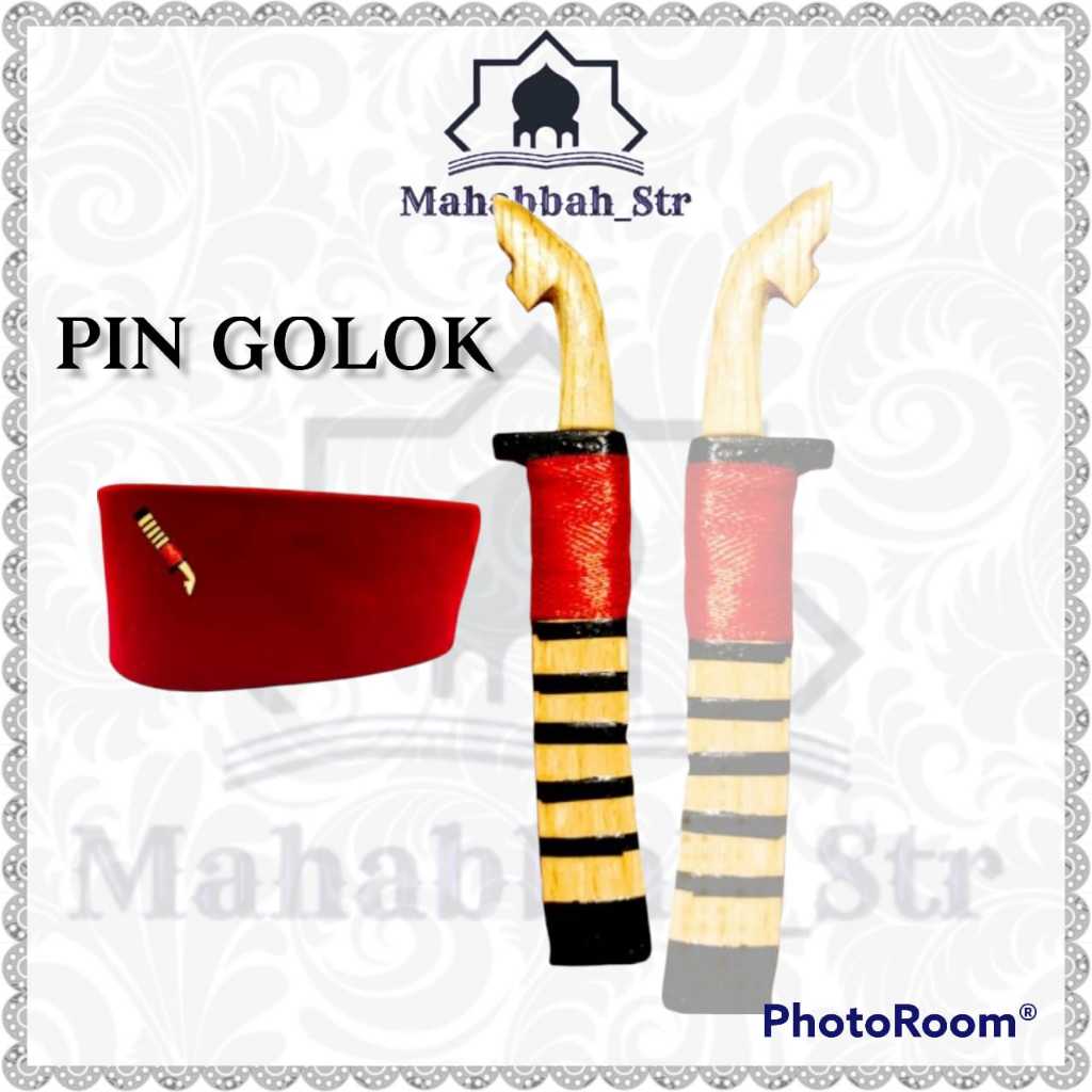Pin Untuk Peci Bros Golok