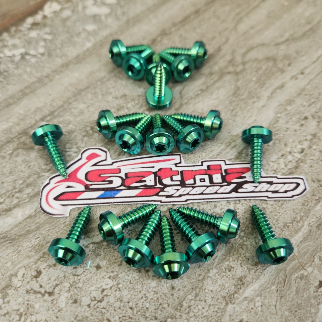 (1pcs)BAUT BODY HONDA GR5 FULL DRAT BAHAN TITANIUM ORIGINAL VIETNAM/BAUT VARIASI MOTOR