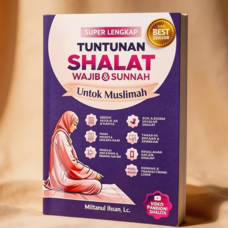 Aliqa - Buku Tuntunan Sholat Wajib Dan Sunnah Muslimah Super Lengkap Miftahul Ihsan LC