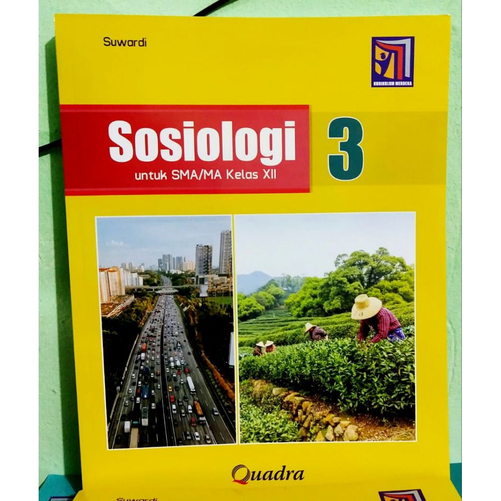 Buku Sosiologi Kelas 12 SMA Kurikulum Merdeka Quadra