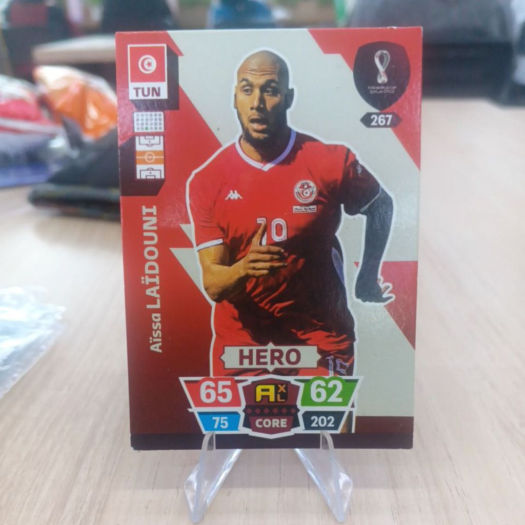 kartu bola panini xl adrenalyn world cup 2022 Tunisia