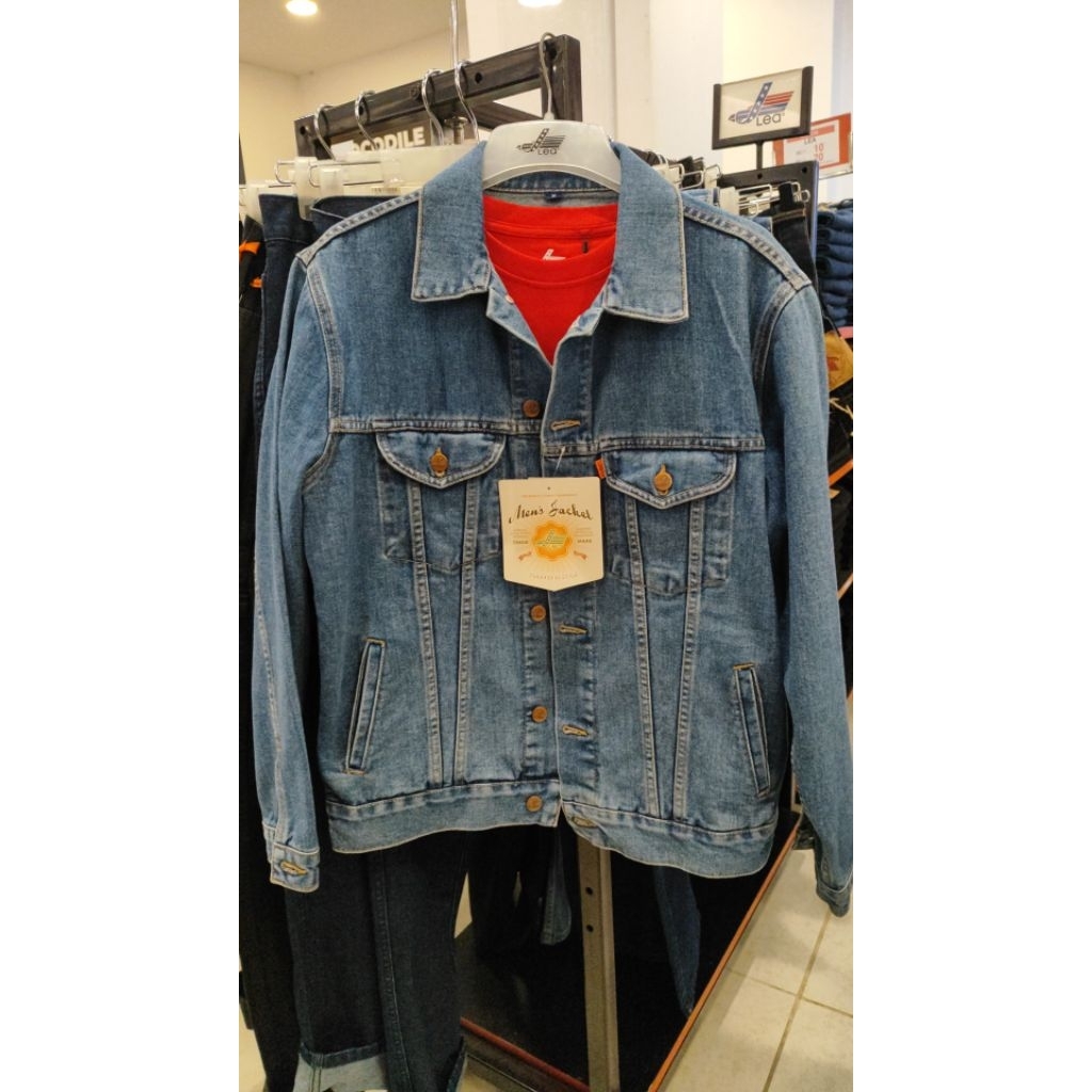 LEA Jaket Jeans Pria