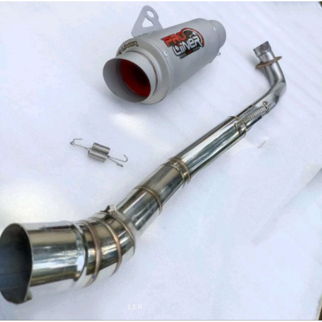 Knalpot PRO LINER Motor Jupiter Z Revo Blade Kharisma Supra Shogun Smash Astrea grand C70