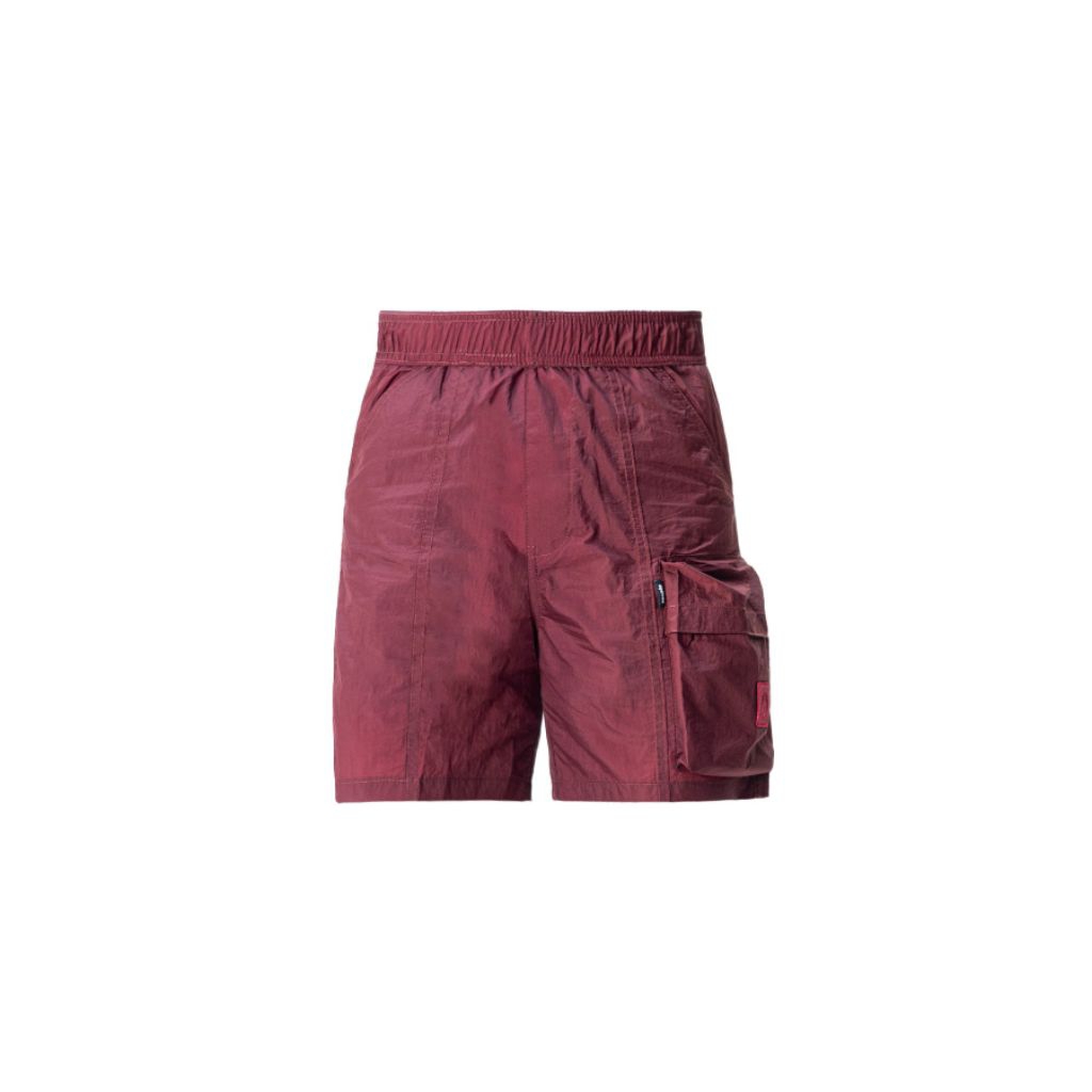 Prung Ortiz Celana Pendek Olah Raga Board Short Boxer Warna Maroon