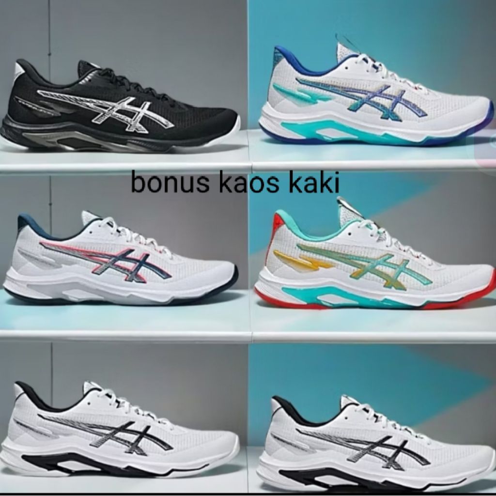 Sepatu Voli Asics Netburner Balistic F4 Tipe Low Grade Ori Premium