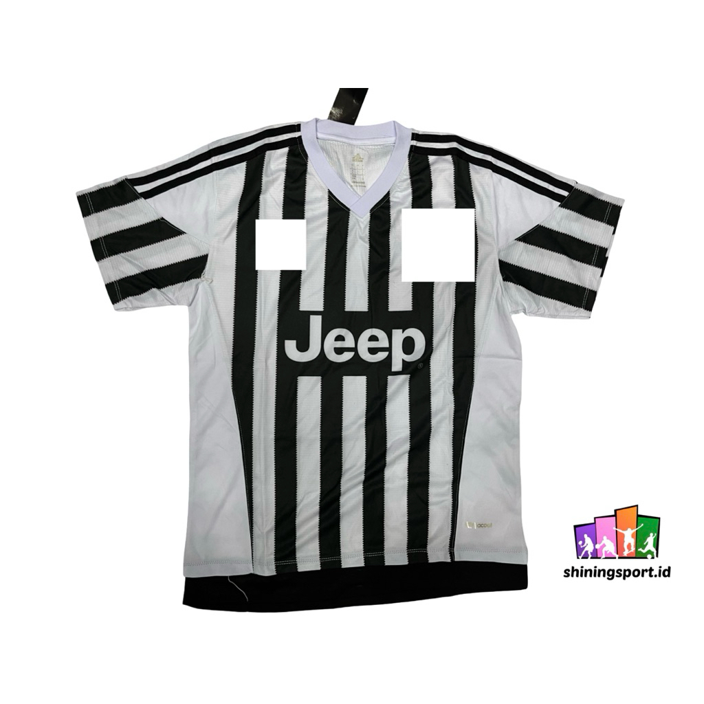Jersey Bola Dewasa Retro Club Juventus GO Home 2015/2016 Clima Cool