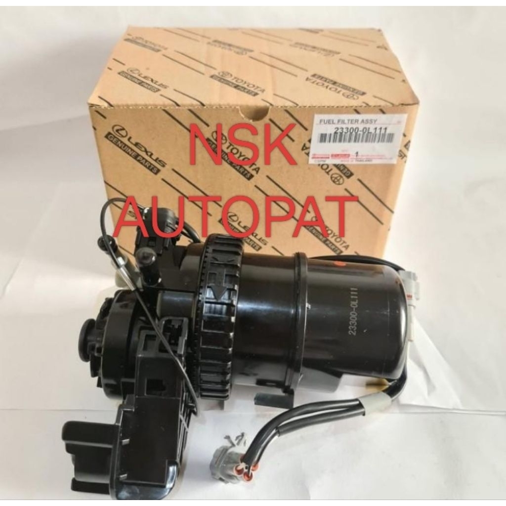 RUMAH FILTER SOLAR FUEL FILTER ASSY HILUX REVO FORTUNER VRZ ORIGINAL