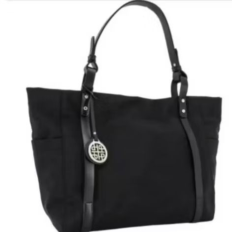 Preloved Hush Puppies Original Tote Bag Wanita Ashie Tote L Black Hitam