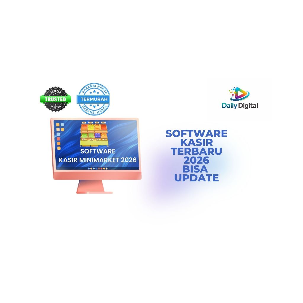 Software Program Aplikasi Kasir Toko Minimarket - Kelontong - Kosmetik - Dll