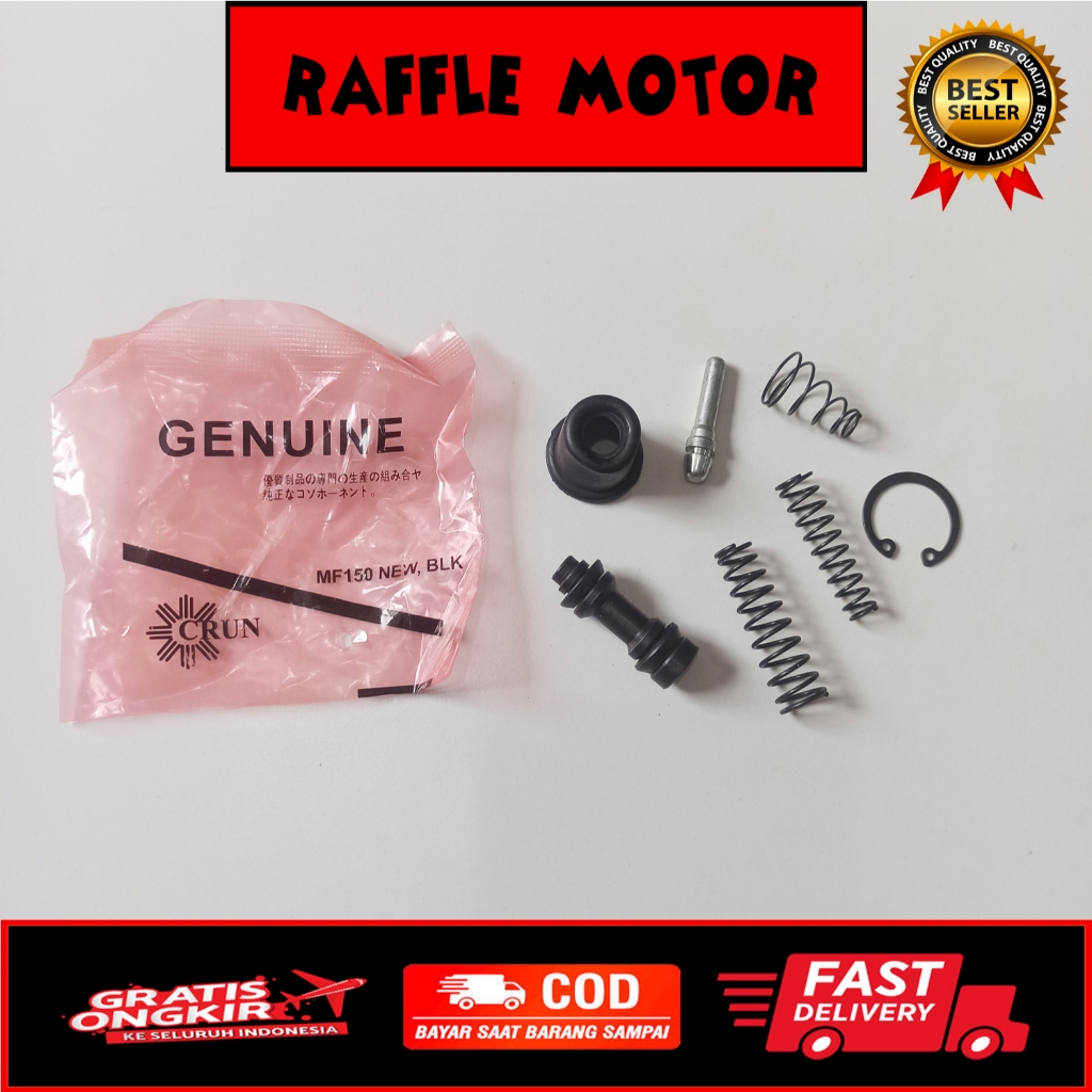 CRUN KARET MASTER REM BELAKANG SATRIA FU FI. MASTER REM KIT BLKG SUZUKI SATRIA FU 150 FI INJEKSI