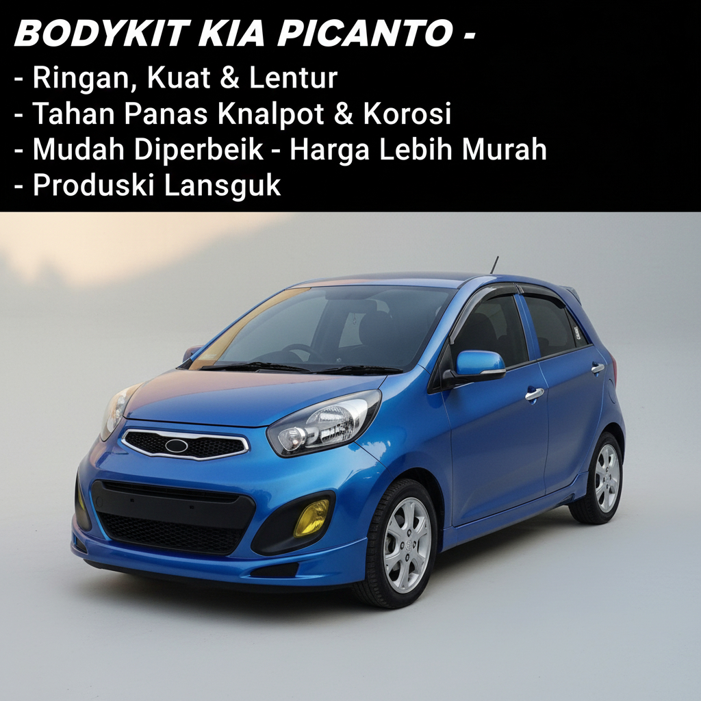 bodykit kia picanto 2011-2015 bodikit picanto body kit