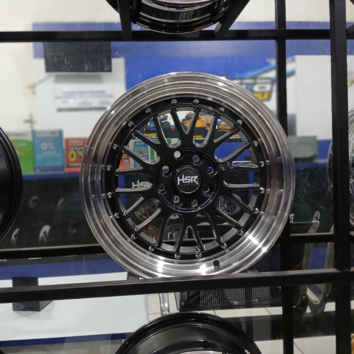 pelek celong model BBS LM R16 lubang 4x100 dan 4x114.3 velg hsr lemans r16 lebar belang