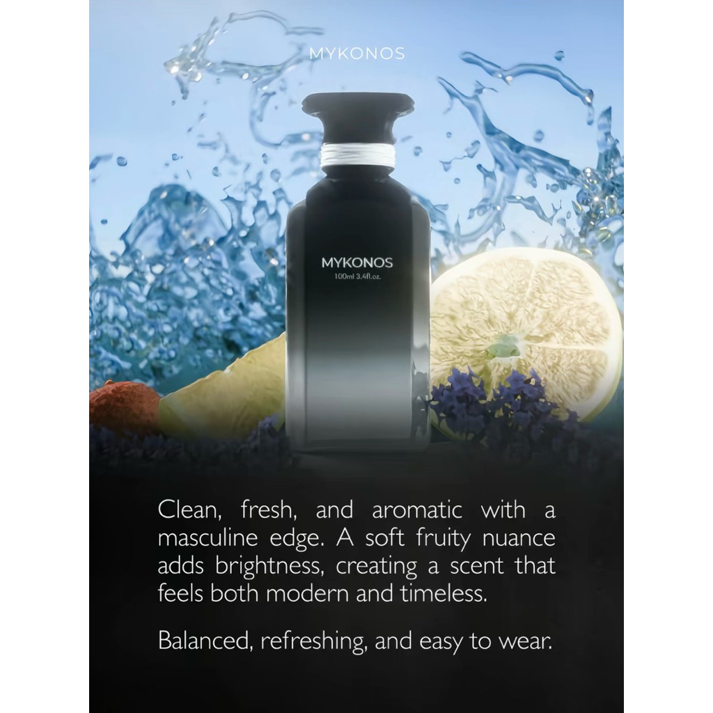 [FREE TESTER BOLEH REQUEST WANGI] MYKONOS CALIFORNIA SIGNATURE 100ML | MYKONOS CALIFORNIA OG 100ML |