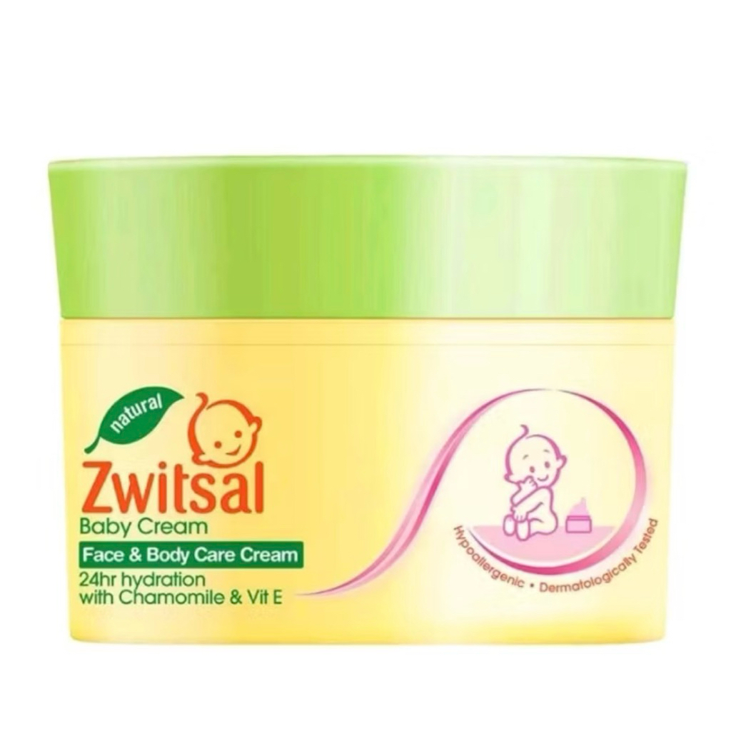 Zwitsal Baby Cream - Pelembab Wajah & Tubuh Bayi dengan Chamomile dan Vitamin E