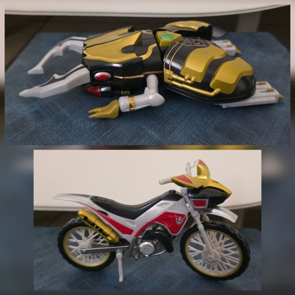 [ori] sodo so do kamen rider kuuga gouram & beat chaser premium limited rare