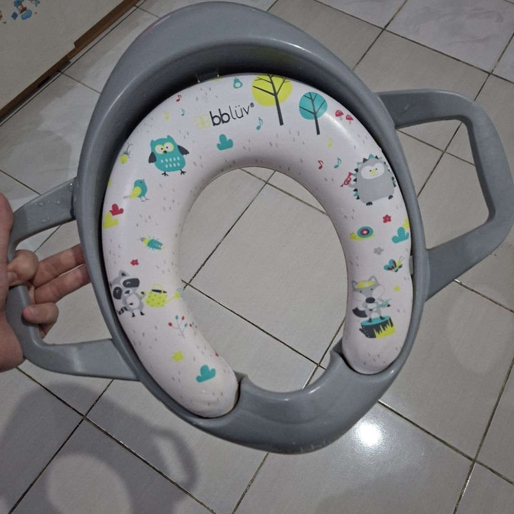 preloved bbluv toilet seat kursi bayi kamar mandi