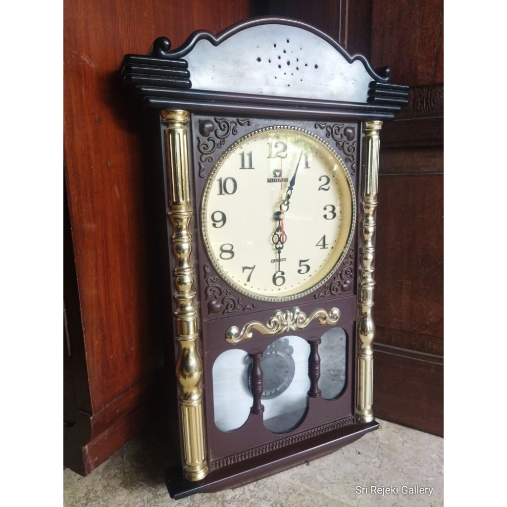 Jam Dinding Mirado Melodi Jadul Vintage