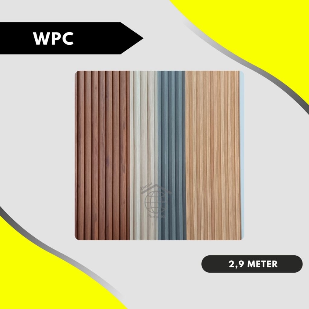 WPC Wall Panel Dinding / Wood Panel WPC / Wall Panel PVC / Kisi Kisi Kayu / Wallpanel WPC