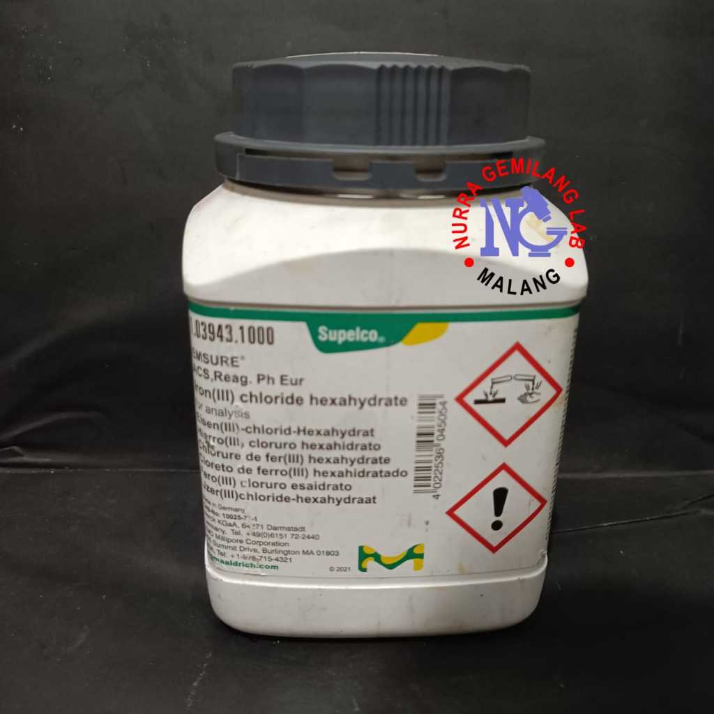 FeCl3 6H2O - Iron III chloride hexahydrate MERCK 1.03943