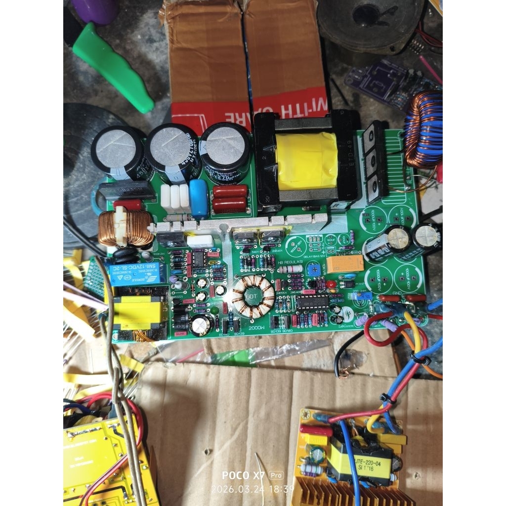 smps hb regulasi sesuai foto tanpa mosfet