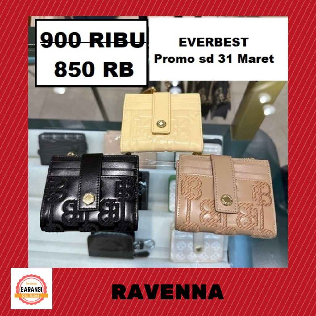 Dompet Everbest wanita sale RAVENNA original 100%