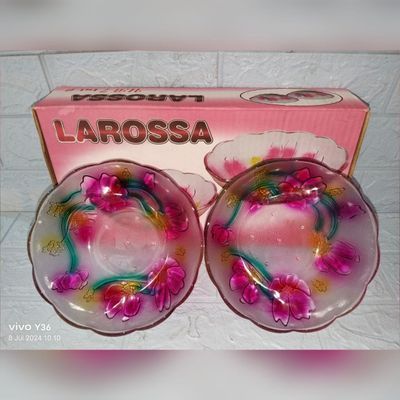mangkok kaca 2n1 ukuran besar + bubble