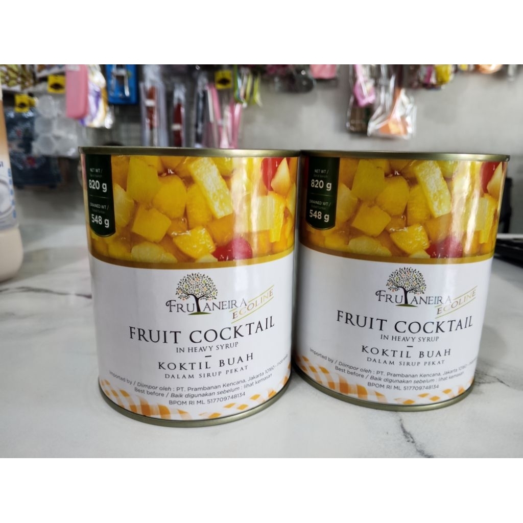 FRUTANEIRA COCKTAIL BUAH KALENG / BUAH KALENG COCKTAIL FRUTANEIRA