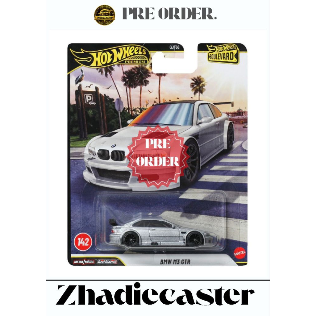 (PRE ORDER) HOTWHEELS PREMIUM BMW M3 GTR