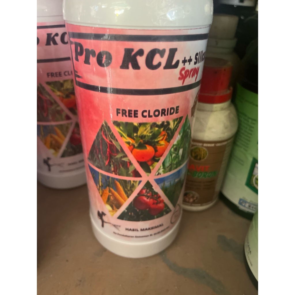 kcl cair pro kcl silika ukuran 1 liter
