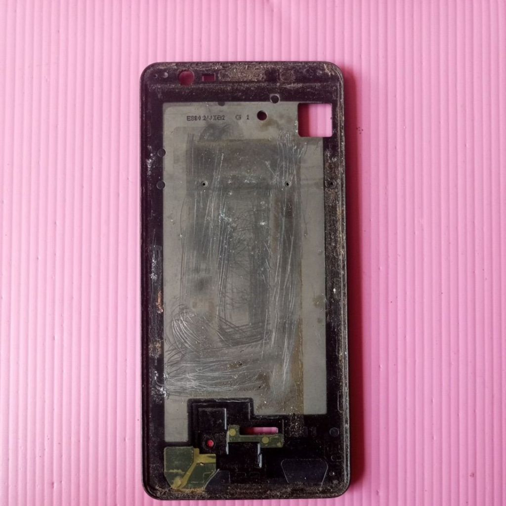 prame tatakan lcd samsung a7 2018 ori copotan