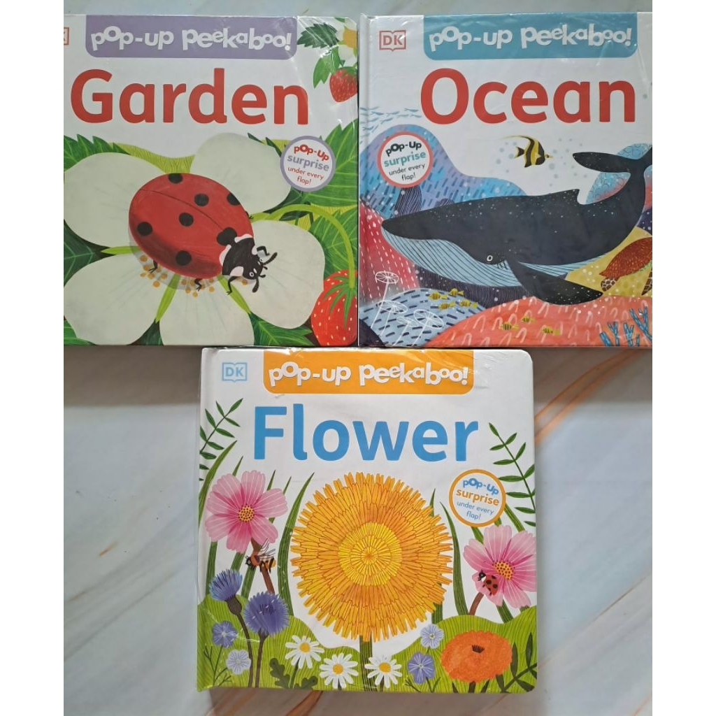 DK Pop Up Peekaboo Ocean/ Flower/ Garden