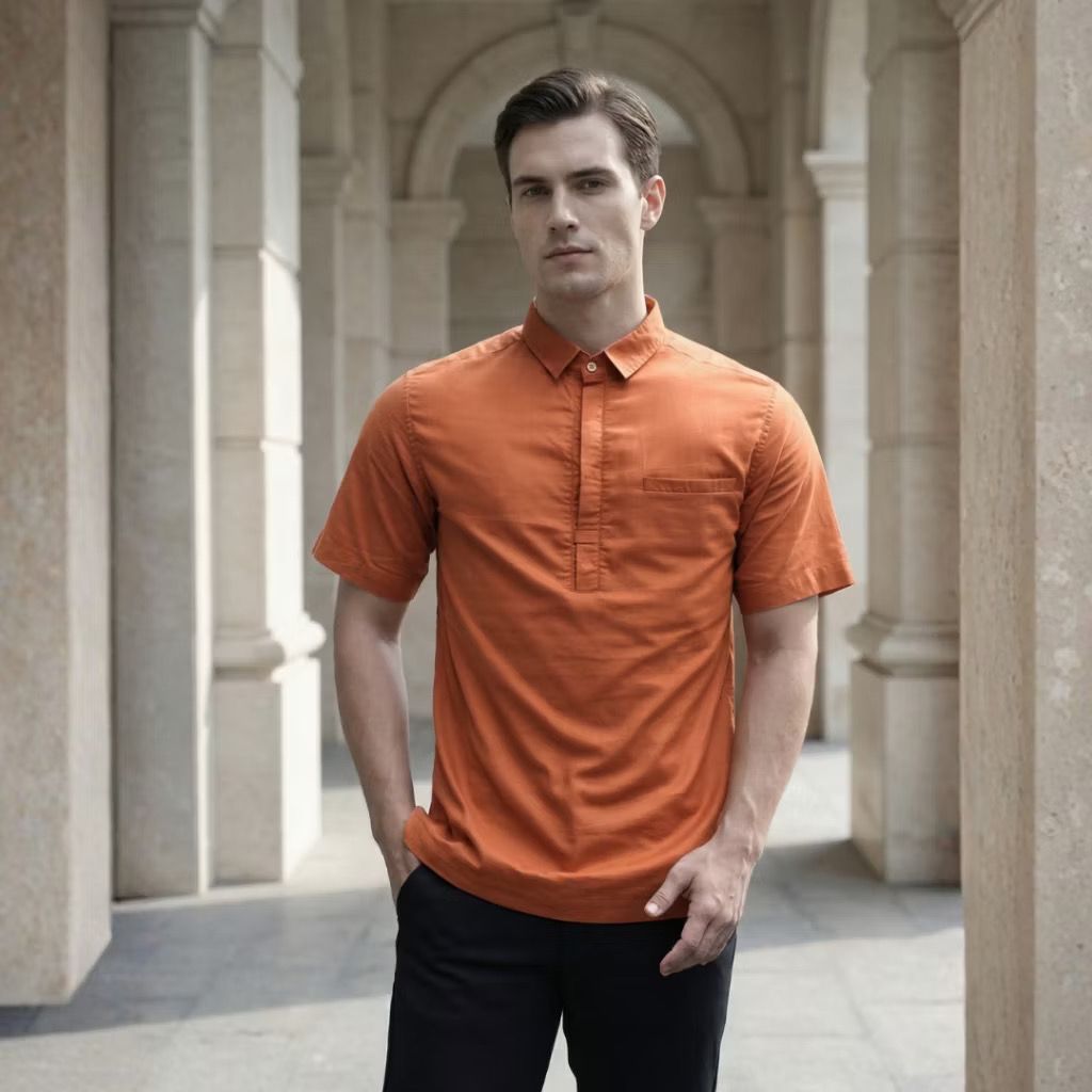 Shafira | Theo Menswear | Koko Tangan Pendek Pria