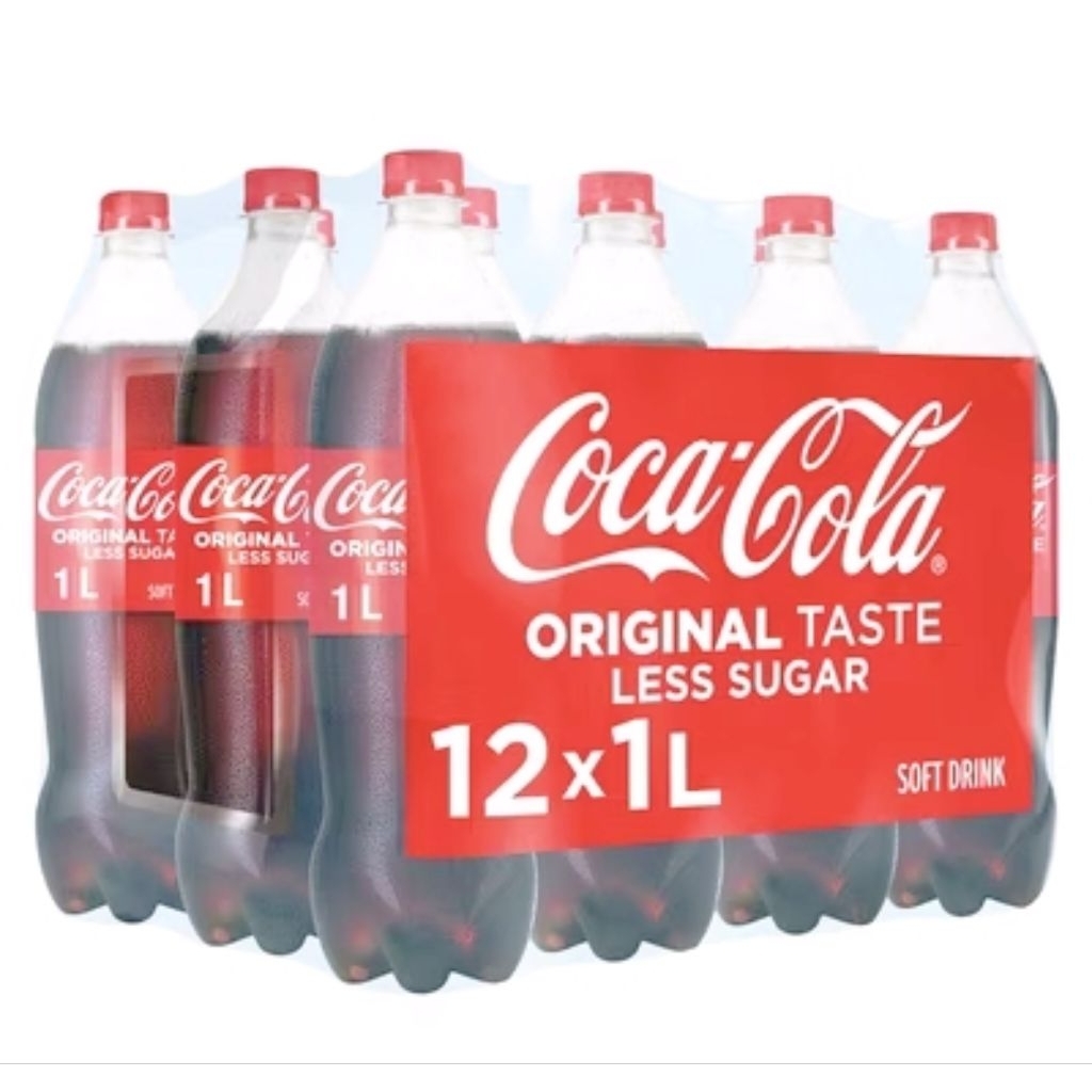 [1 Lusin isi 12×1000ml] Coca-Cola/Fanta/Sprite minuman soda berkarbonat