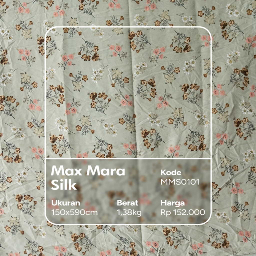 Kain Batik Potong Kiloan | Max Mara Silk | Hijau | Batik Cantek | Harap Baca Deskripsi Sebelum Check