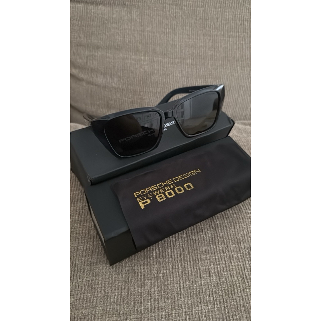 kacamata Porsche Design Hitam