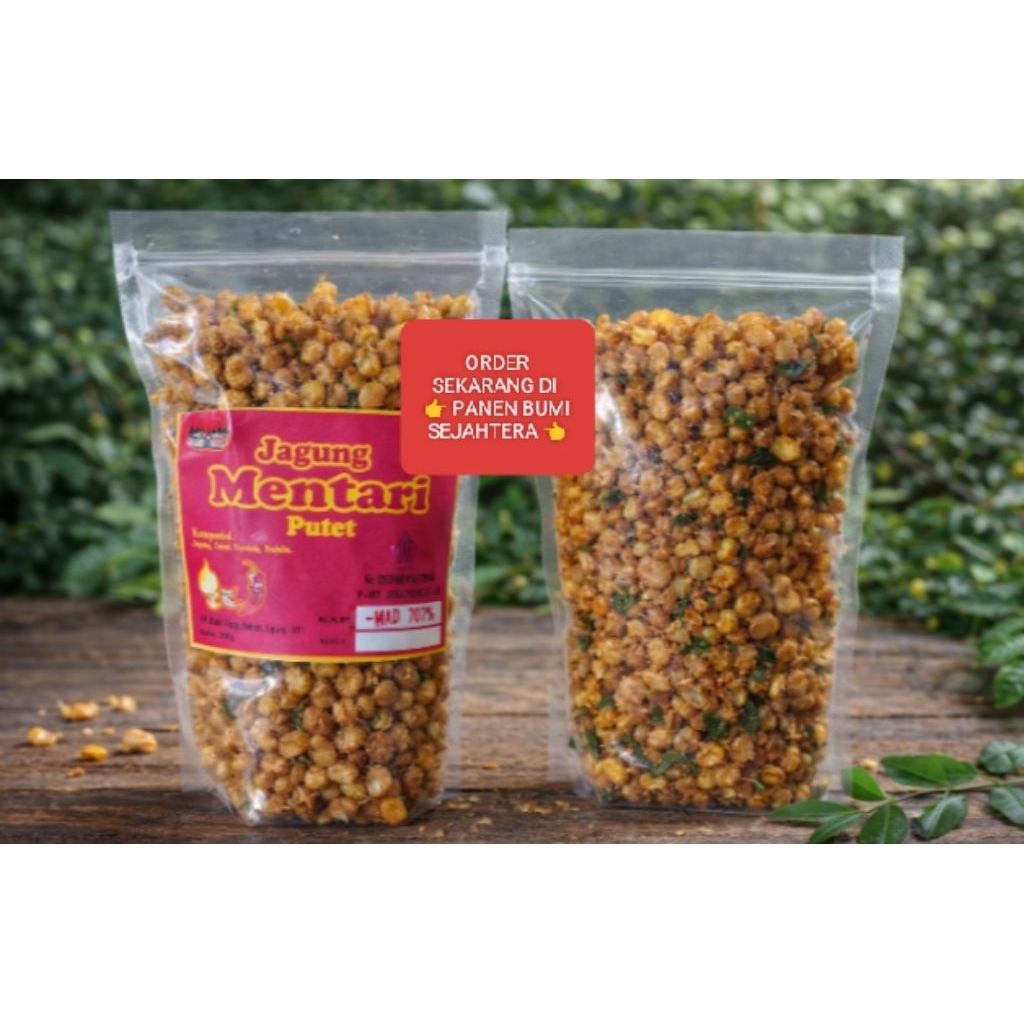 007 Jagung Goreng Pulut /Jagung goreng Mentari Khas Kupang Netto 300 g