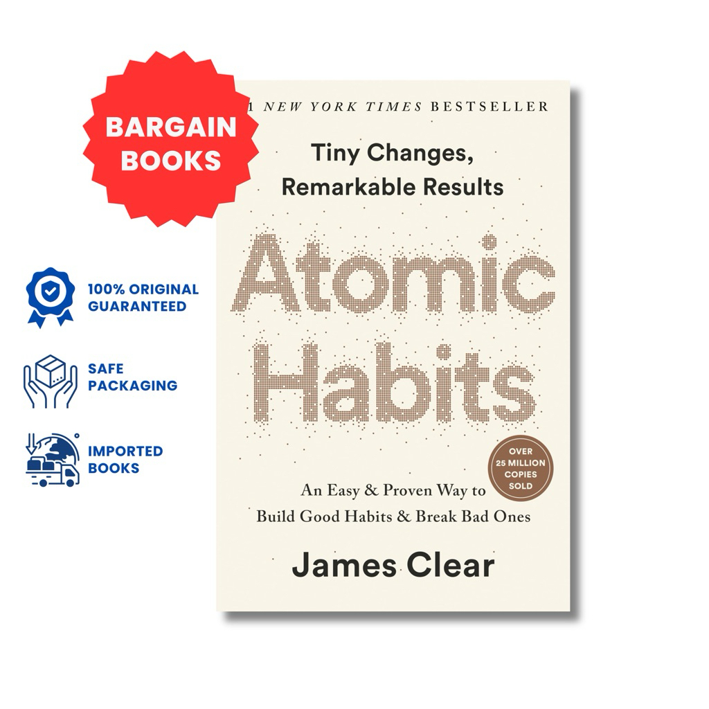 [BARGAIN BOOK] Atomic Habits by James Clear