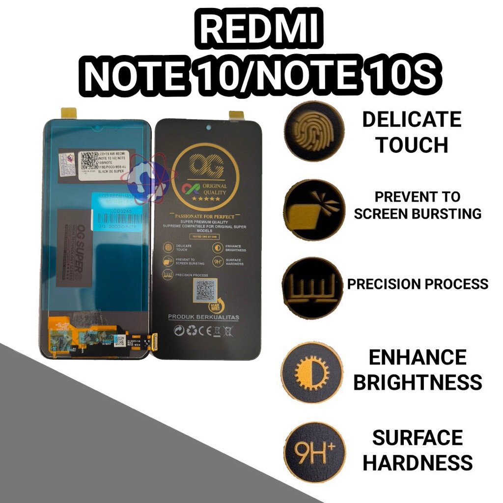 LCD REDMI NOTE 10/NOTE 10S